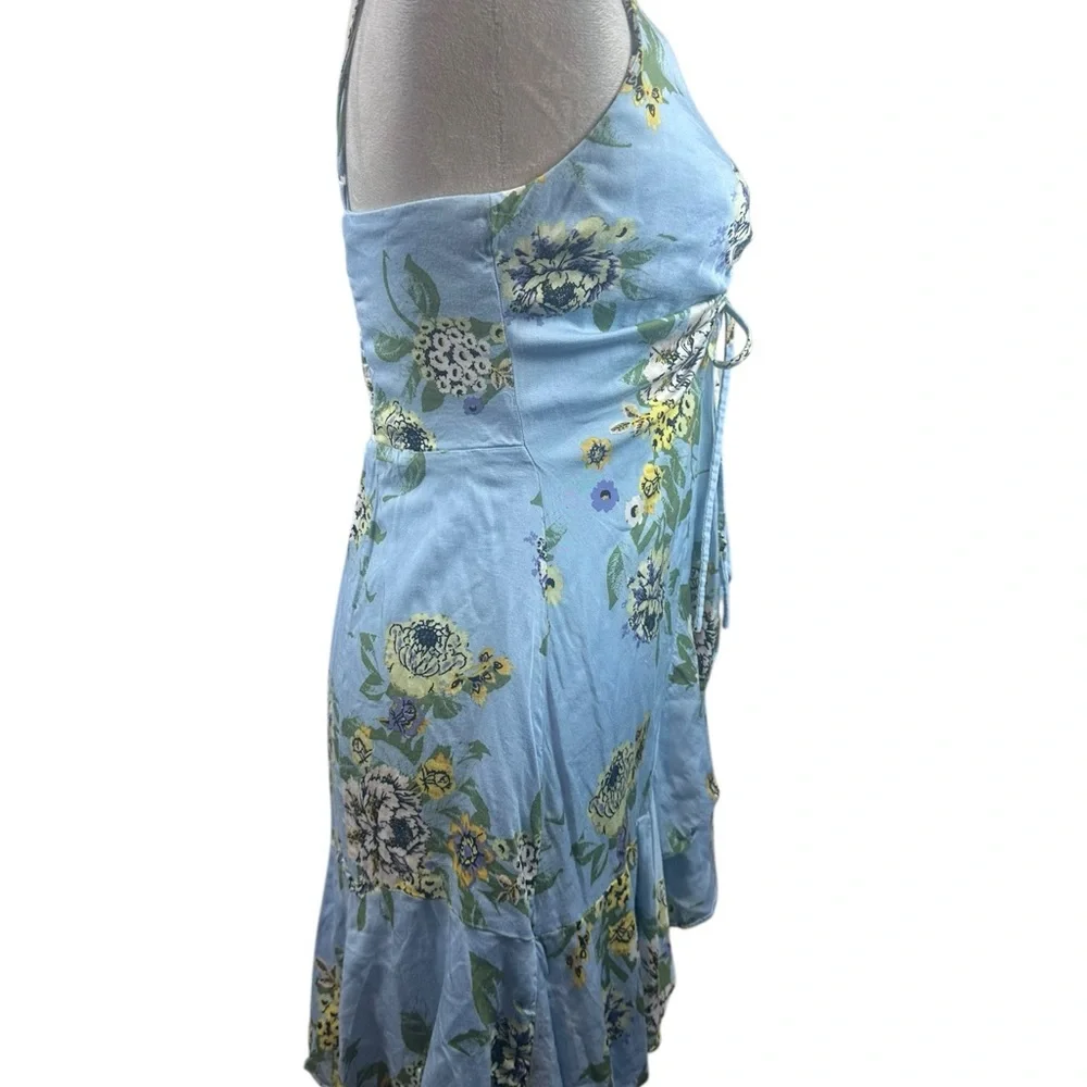 ⭐️Host Pick ⭐️Free People light blue spaghetti strap dress size medium - Picture 5 of 16